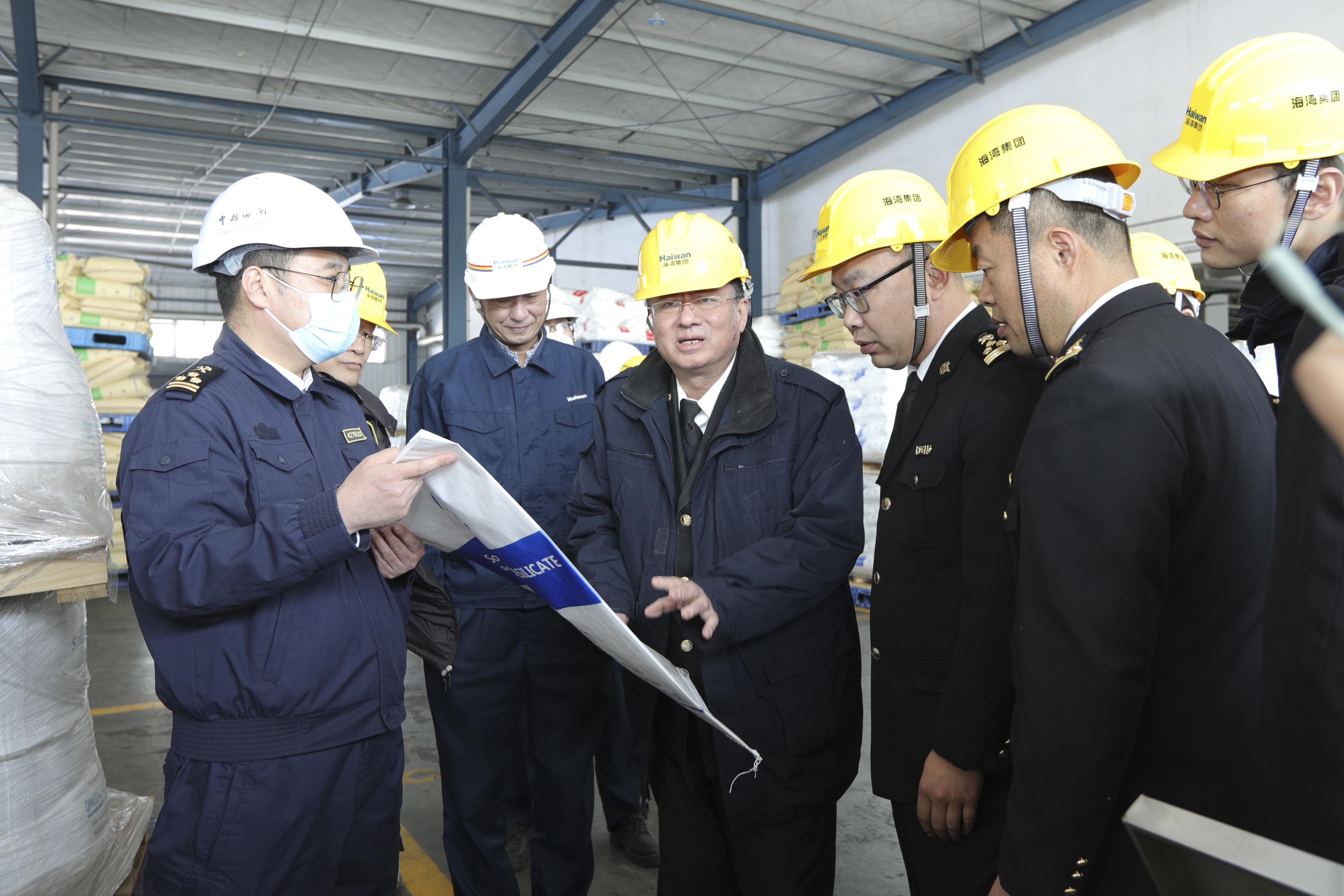 海關(guān)總署到海灣化(huà)學調研